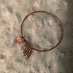 Alex and ani woven loop bracelet
